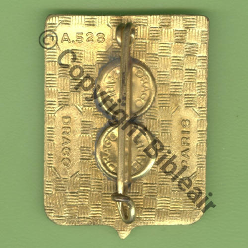 56  A0523 ELA.56 PERSANT.BEAUMONT  DrP+DPast Guilloche AILE PLIEE Src.Y.GENTY 14Eur11.05 